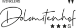 Logo des Dolomitenhof Winklers Hotels mit drei Sternen